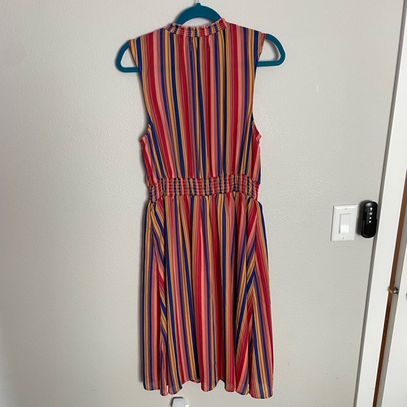 ModCloth Savor the Occasion Dress Stripe Large - Picture 9 of 9